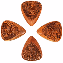 Timber Tones Laser Tones Grip Thumb Print 4-Pack - Kostki