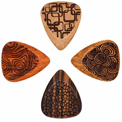 Timber Tones Laser Tones Grip Mixed 4-Pack - Kostki