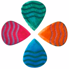 Timber Tones Jazzy Tones Max Mixed 4-Pack - Kostki