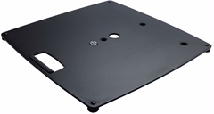 K&M 26716 Base plate L (3 x M20) Black - Płyta podstawy