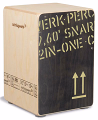 Schlagwerk CP403BLK 2inOne Black Cajon - Cajon