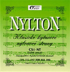 Gorstrings Nylton CS1NT 2840 Cristal + D - Struny nylonowe do gitary klasycznej