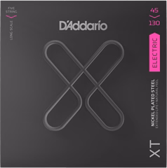 D'Addario XTB45130 - Struny do pięciostrunowej gitary basowej