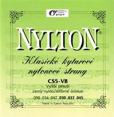 Gorstrings Nylton CS5VB 3045 Black - Struny nylonowe do gitary klasycznej