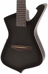 Ibanez UICT100 Metallic Gray Sunburst - Ukulele elektroakustyczne