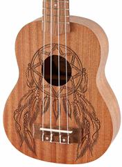 Flight NUS 350 DC (uszkodzone) - Ukulele akustyczne