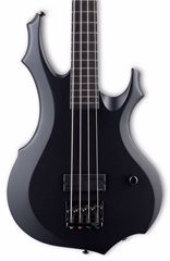 ESP LTD LTD F-4 Black Metal BS - Elektryczna gitara basowa