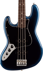 Fender American Professional II Jazz Bass LH RW DK NIT - Leworęczna elektryczna gitara basowa