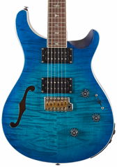 PRS SE Custom 24 Semi-Hollow Piezo Lake Blue - Gitara półakustyczna