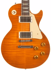 Gibson Custom 1959 Les Paul Standard Figured Top BOTB Page 53 Lemon Drop Gloss - Gitara elektryczna
