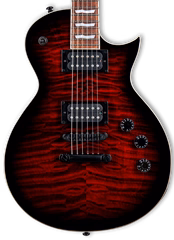 ESP LTD EC-256 QM See Thru Black Cherry SB - Gitara elektryczna