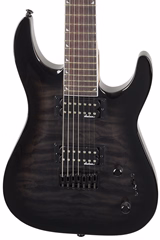 Jackson JS22Q-7 Dinky Arch Top DKA HT AMT TBB - Siedmiostrunowa gitara elektryczna