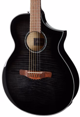 Ibanez AEWC400 Transparent Black Sunburst - Gitara elektroakustyczna