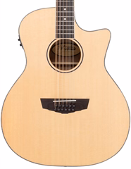 D'Angelico Premier Fulton LS Natural - Dwunastostrunowa gitara elektroakustyczna