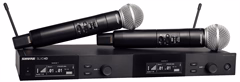 Shure SLXD24DE/SM58-S50 - Podwójny zestaw bezprzewodowy