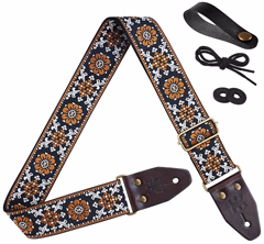 Amumu Lucky Flower Brown - Pas gitarowy