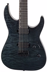 ESP LTD H-1001 QM STBLK (używane) - Gitara elektryczna