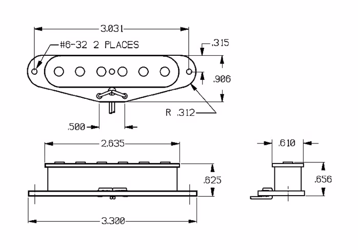 Seymour Duncan SSL-2 Vintage Flat Strat - Przetwornik do gitary elektrycznej