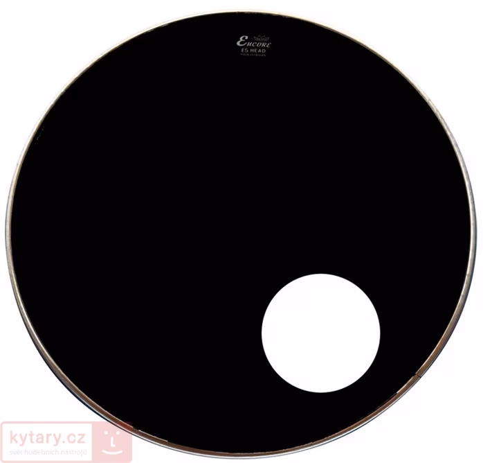 Remo Encore 22" Ambassador Ebony - Naciąg rezonansowy do bębna basowego