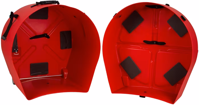 Hardcase HNP20BR - Sztywny futerał na bęben basowy