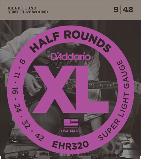 D'Addario EHR320 - Struny do gitary elektrycznej