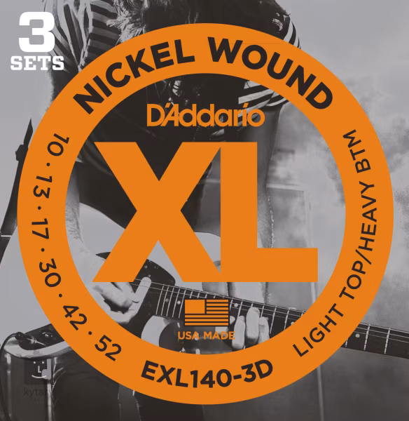 D'Addario EXL140-3D - Struny do gitary elektrycznej