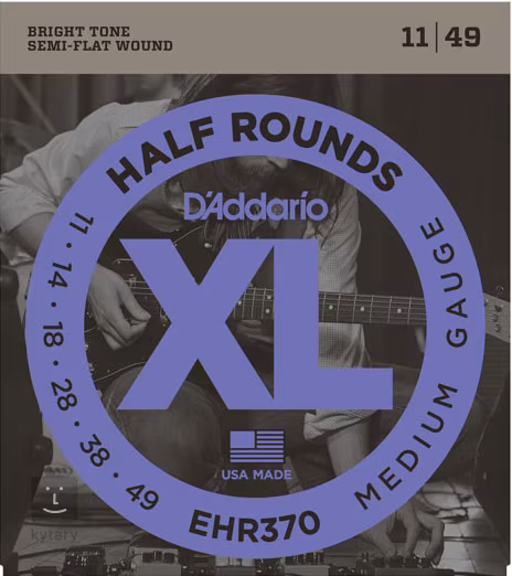 D'Addario EHR370 - Struny do gitary elektrycznej