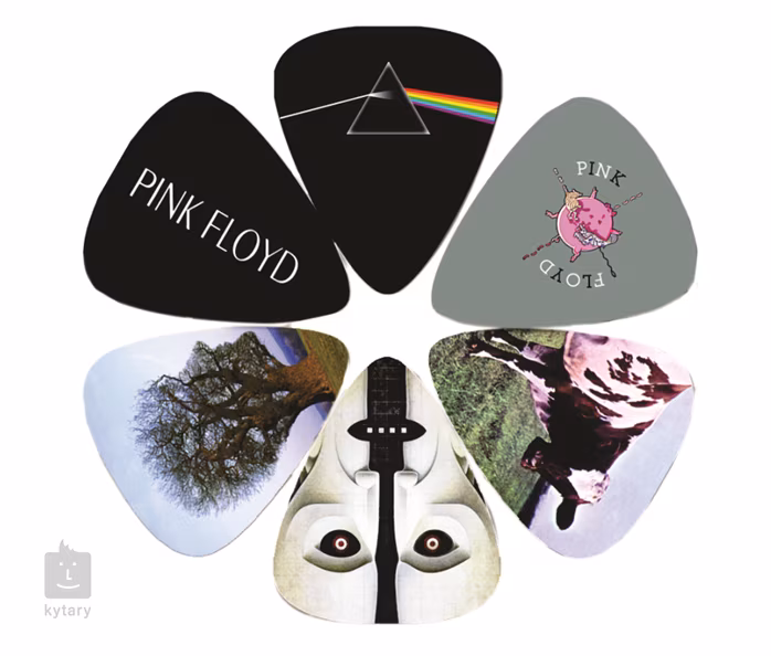 Perri's Leathers Pink Floyd Picks I - 6 pack - Kostki sygnowane