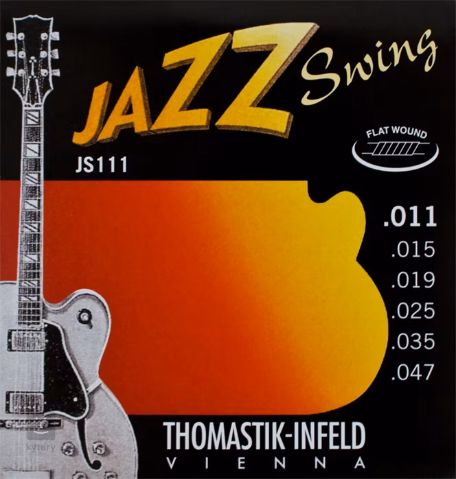 Thomastik JS111 Jazz Swing - Struny do gitary elektrycznej