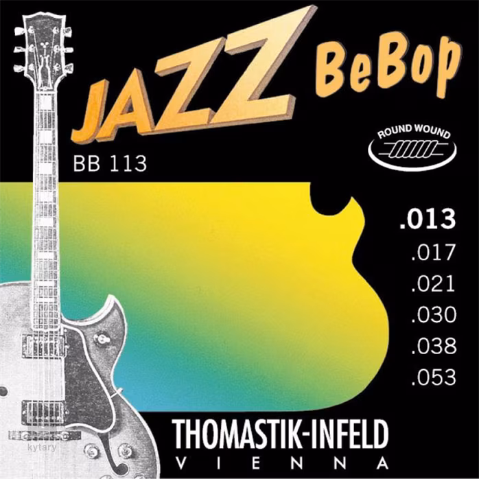 Thomastik BB113 Jazz Bebop - Struny do gitary elektrycznej