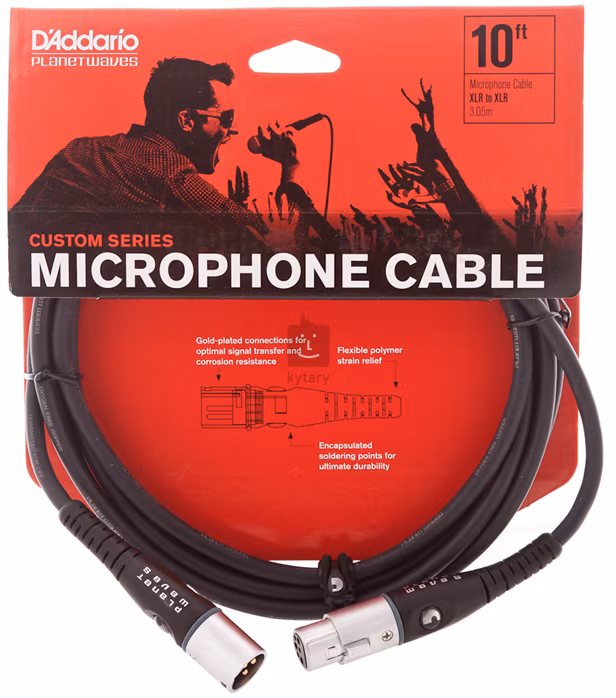 D'Addario DA PW-M-10 - Kabel mikrofonowy