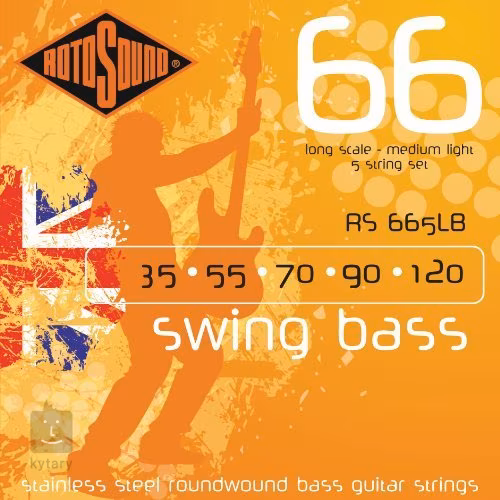Rotosound RS665LB - Struny do pięciostrunowej gitary basowej