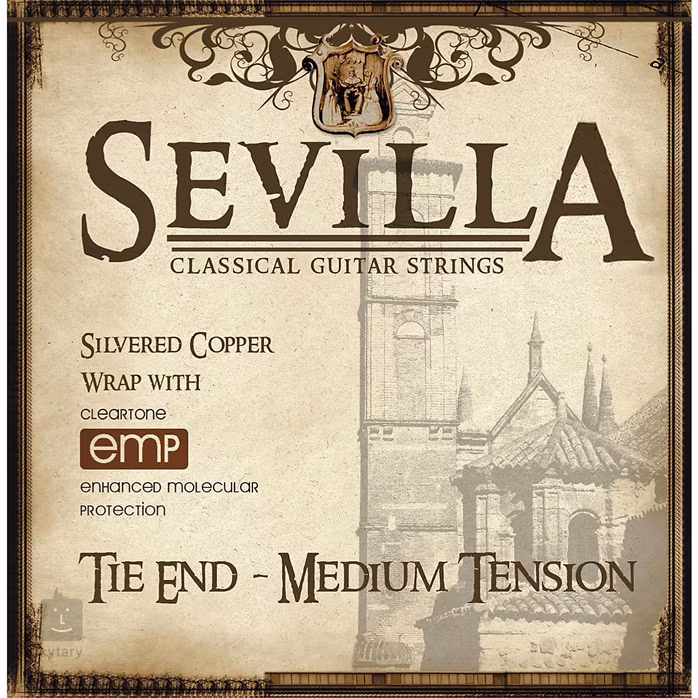 Sevilla Medium Tension Tie End - Struny nylonowe do gitary klasycznej