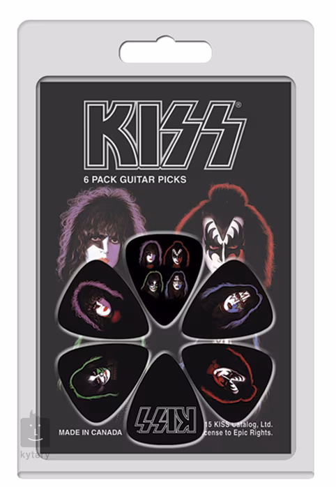 Perri's Leathers Kiss Picks II - Kostki sygnowane