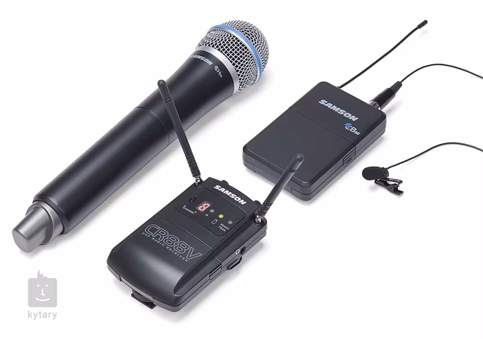 Samson Concert 88 Camera Combo F - Bezprzewodowy zestaw reporterski z mikrofonem