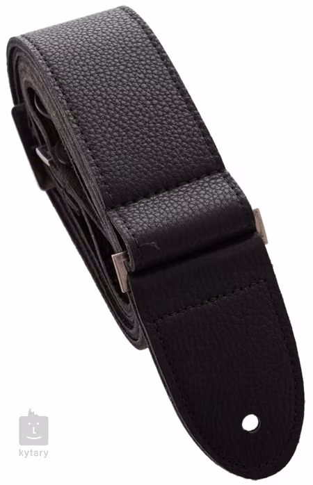 Perri's Leathers 6893 The Classy Line Black - Pas gitarowy