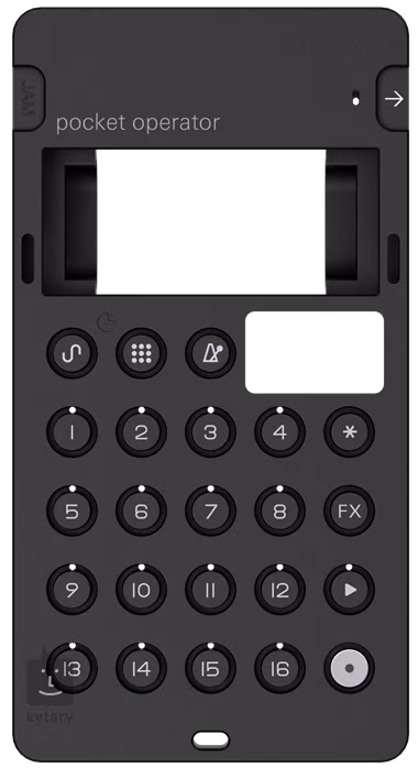 Teenage Engineering CA-X Black - Pokrowiec dla Pocket Operator