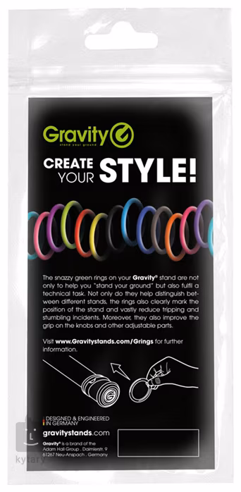 Gravity Ring Pack Power Purple - Akcesoria do statywów
