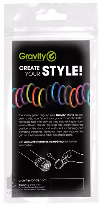 Gravity Ring Pack Lust Red - Akcesoria do statywów
