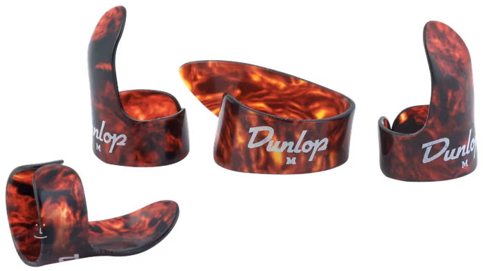 Dunlop Fingerpicks Player Pack Medium - Zestaw pazurków gitarowych