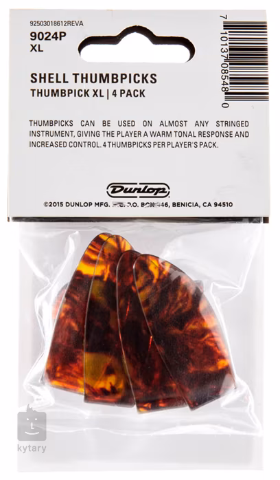 Dunlop Thumbpicks Shell XL - Pazurki na kciuk