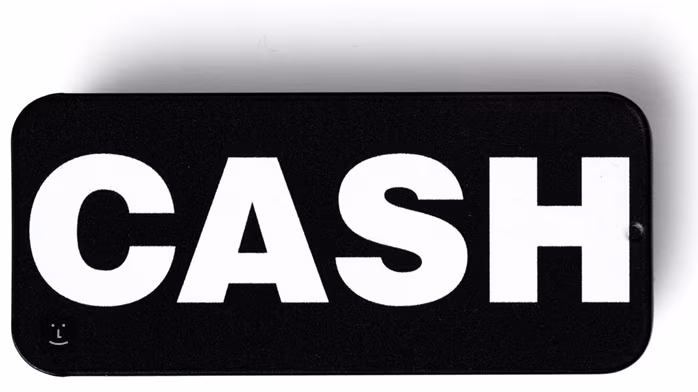 Dunlop Johnny Cash Pick Tin Bold - Kostki sygnowane