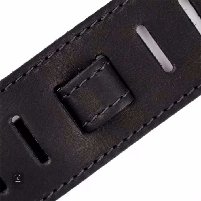 Richter Raw II Nappa Black - Pas gitarowy