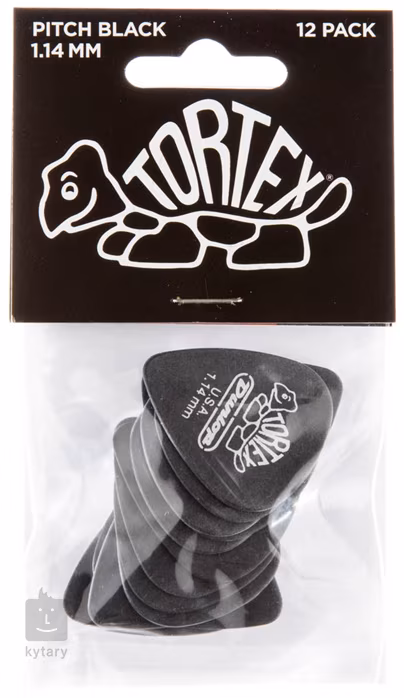 Dunlop Tortex Pitch Black 1.14 - Kostki