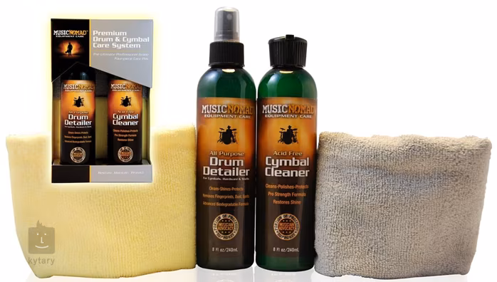 Music Nomad Premium Drum & Cymbal Care System - Zestaw do czyszczenia