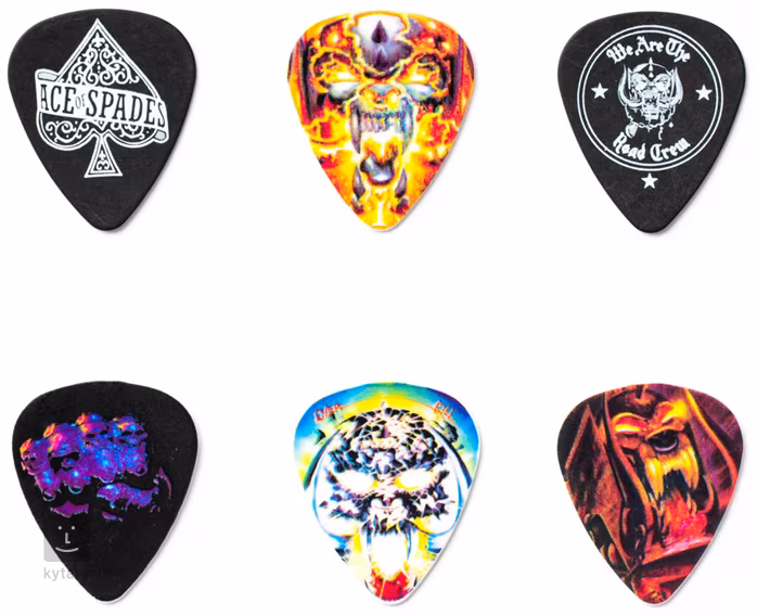 Dunlop Motörhead Pick Tin Logo - Kostki sygnowane