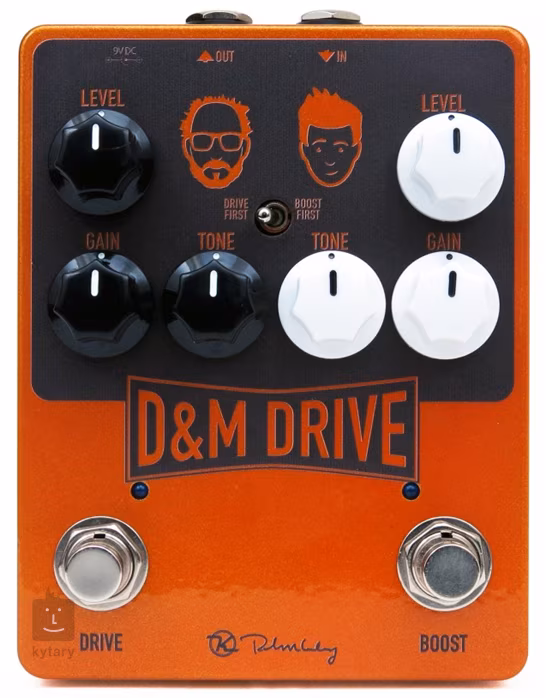 Keeley D&M Drive - Daniel Steinhardt & Mick Taylor - Efekt gitarowy