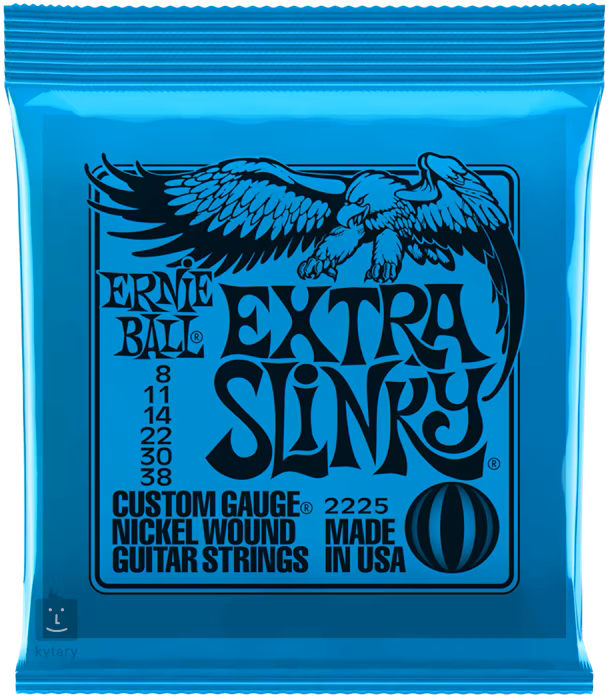 Ernie Ball 2225 Nickel Wound Extra Slinky - Struny do gitary elektrycznej