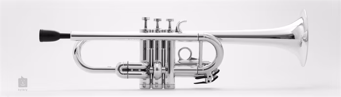 Tromba C Trumpet Silver Metal - Trąbka
