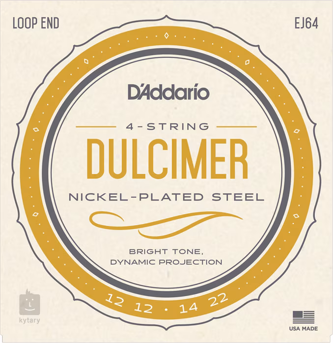 D'Addario EJ64 - Struny do dulcimera